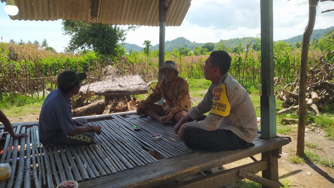Sinergi Polri dan Warga Upaya Ketahanan Pangan di Desa Batu Putih