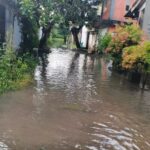 Labuapi Terendam, Kapolsek Cek Langsung Lokasi Banjir